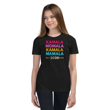 Load image into Gallery viewer, Kamala Momala Kamala Mamala - Election 2020 Vice President Vintage Youth Short Sleeve T-Shirt
