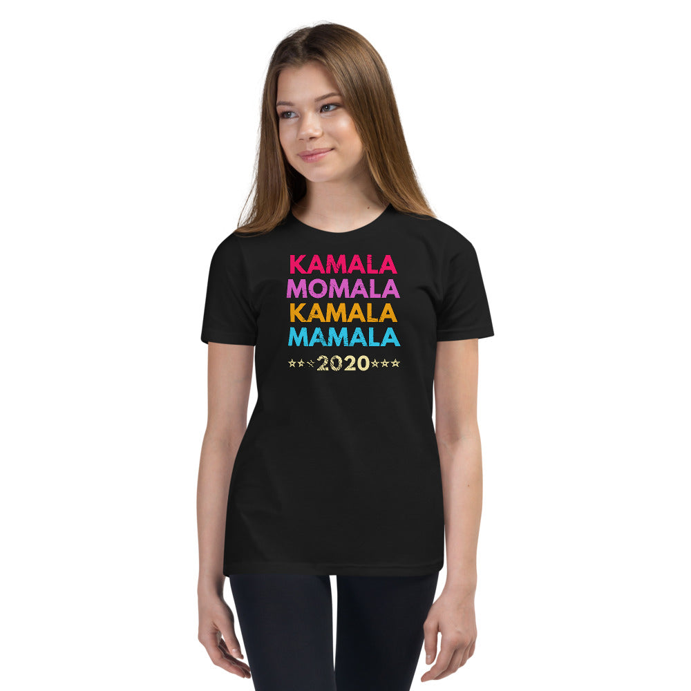 Kamala Momala Kamala Mamala - Election 2020 Vice President Vintage Youth Short Sleeve T-Shirt