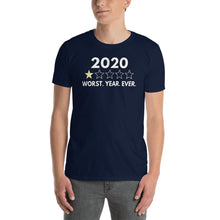 Load image into Gallery viewer, 2020 Funny Shirt - One Star Review - Worst Year Ever - Funny Trending Gift Tshirt - Short-Sleeve Unisex T-Shirt
