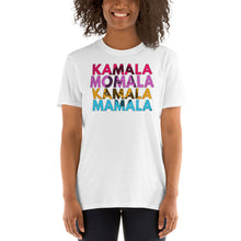 Load image into Gallery viewer, Vice President Kamala Harris Tshirt - Kamala Aunty Momala Tshirt - Mamala - Election 2020 Biden Harris Vote TRUMP Out - Unisex T-Shirt
