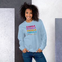 Load image into Gallery viewer, Kamala Momala Kamala Mamala - Kamala Harris Sweater - Election Vote 2020 Biden Harris Anti Trump Unisex Sweatshirt
