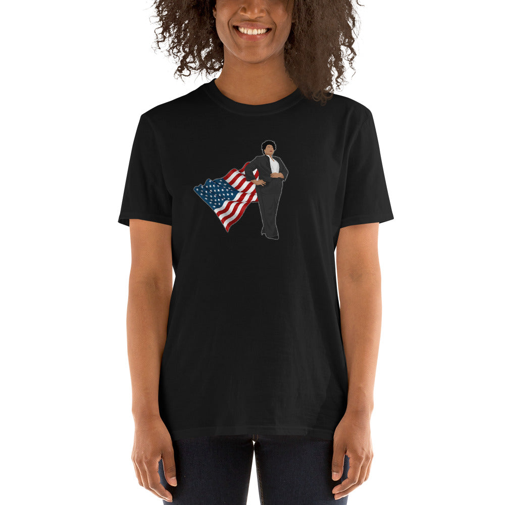 Super Stacey Abrams Hero of Georgia Shirt - Thank You Stacey for Representing Georgia and Standing Up! - Short-Sleeve Unisex T-Shirt