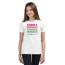Load image into Gallery viewer, Kamala Momala Kamala Mamala - Election 2020 Vice President Vintage Youth Short Sleeve T-Shirt
