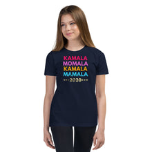 Load image into Gallery viewer, Kamala Momala Kamala Mamala - Election 2020 Vice President Vintage Youth Short Sleeve T-Shirt
