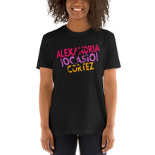 Load image into Gallery viewer, AOC - Alexandria Ocasio-Cortez - AOC Tshirt - Women Get Stuff Done - Change Hope Courage AOC - Inspirational Women Unisex T-Shirt
