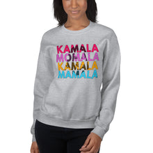 Load image into Gallery viewer, Kamala Momala Kamala Mamala Sweatshirt - Biden Harris Aunty Kamala Vote for HER - Kamala Harris Sweatshirt - KHIVE VOTE
