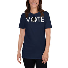 Load image into Gallery viewer, Vote- RBG Ruth Image Tshirt - Notorious RBG Vote Shirt - Ruth Sent you to Vote Trump Out - Vote Biden Unisex
