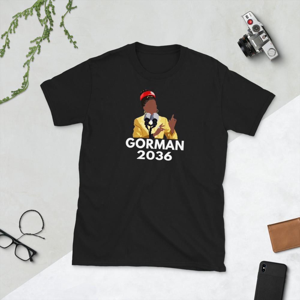 Amanda Gorman 2036 - Amanda Gorman for President 2036 - Ellen Endorse Amanda Gorman Tshirt Poet Poem Brave Enough Unisex T-Shirt