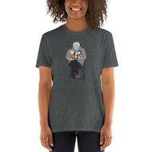 Load image into Gallery viewer, Bernie Sanders Wearing Mittens Holding Kittens Sitting Inauguration Biden Chair Shirt - Bernie Shirt - Bernie Mittens Cat Unisex T-Shirt
