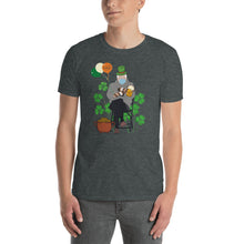 Load image into Gallery viewer, Funny St. Patrick&#39;s Day Shirt featuring Bernie Sanders Mittens Meme Shirt - Bernie Shirt - Bernie St Patrick&#39;s Day Irish Beer Unisex T-Shirt

