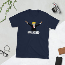 Load image into Gallery viewer, Donald Trump Impeached Twice - Trump Nixon Impeached - Trump loves Nixon - Trump Resign Trump Remove Trump Lost - Unisex T-Shirt
