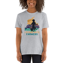 Load image into Gallery viewer, I Stand With Farmers Shirt - Punjab India Farmers Protest - Support Farmers - No Farmers No Food Shirt - Punjab Shirt - Unisex T-Shirt

