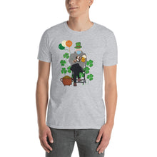 Load image into Gallery viewer, Funny St. Patrick&#39;s Day Shirt featuring Bernie Sanders Mittens Meme Shirt - Bernie Shirt - Bernie St Patrick&#39;s Day Irish Beer Unisex T-Shirt
