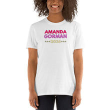 Load image into Gallery viewer, Amanda Gorman 2036 - Ellen Amanda Gorman for President 2036 - Endorse Amanda Gorman Tshirt Poet Poem Brave Enough Unisex T-Shirt
