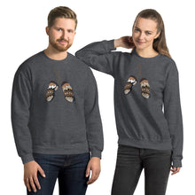 Load image into Gallery viewer, Bernie Sanders Mittens Sweatshirt - Bernie Sweatshirt MIttens - Funny Bernie Meme - Bernie Mittens Pattern Bernie Vermont Unisex Sweatshirt
