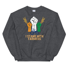 Load image into Gallery viewer, I Stand With Farmers Sweatshirt - Punjab India Farmers - Support Farmers - No Farmers No Food - Rihanna Farmers Protest Unisex Sweatshirt
