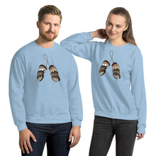Load image into Gallery viewer, Bernie Sanders Mittens Sweatshirt - Bernie Sweatshirt MIttens - Funny Bernie Meme - Bernie Mittens Pattern Bernie Vermont Unisex Sweatshirt
