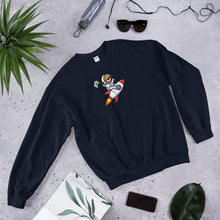 Load image into Gallery viewer, GME Stock Sweatshirt - GME Stonk to the Moon Sweatshirt - GME Moon Sweatshirt - Stock to the moon Sweatshirt - Unisex gme wsb sweatshirt
