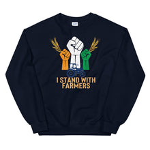 Load image into Gallery viewer, I Stand With Farmers Sweatshirt - Punjab India Farmers - Support Farmers - No Farmers No Food - Rihanna Farmers Protest Unisex Sweatshirt
