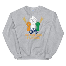 Load image into Gallery viewer, I Stand With Farmers Sweatshirt - Punjab India Farmers - Support Farmers - No Farmers No Food - Rihanna Farmers Protest Unisex Sweatshirt
